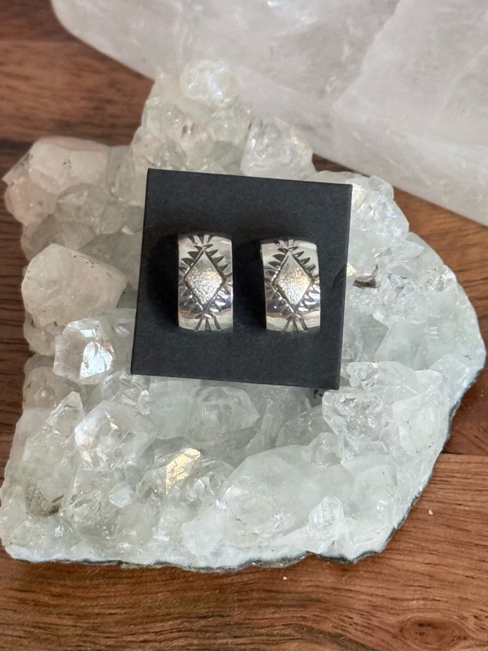 Florence Tahe Navajo Handmade Earrings Never Worn